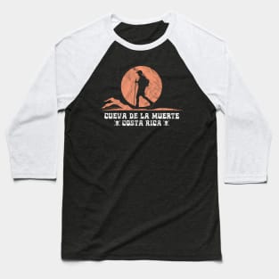 Costa Rica Cave of Death Baseball T-Shirt
